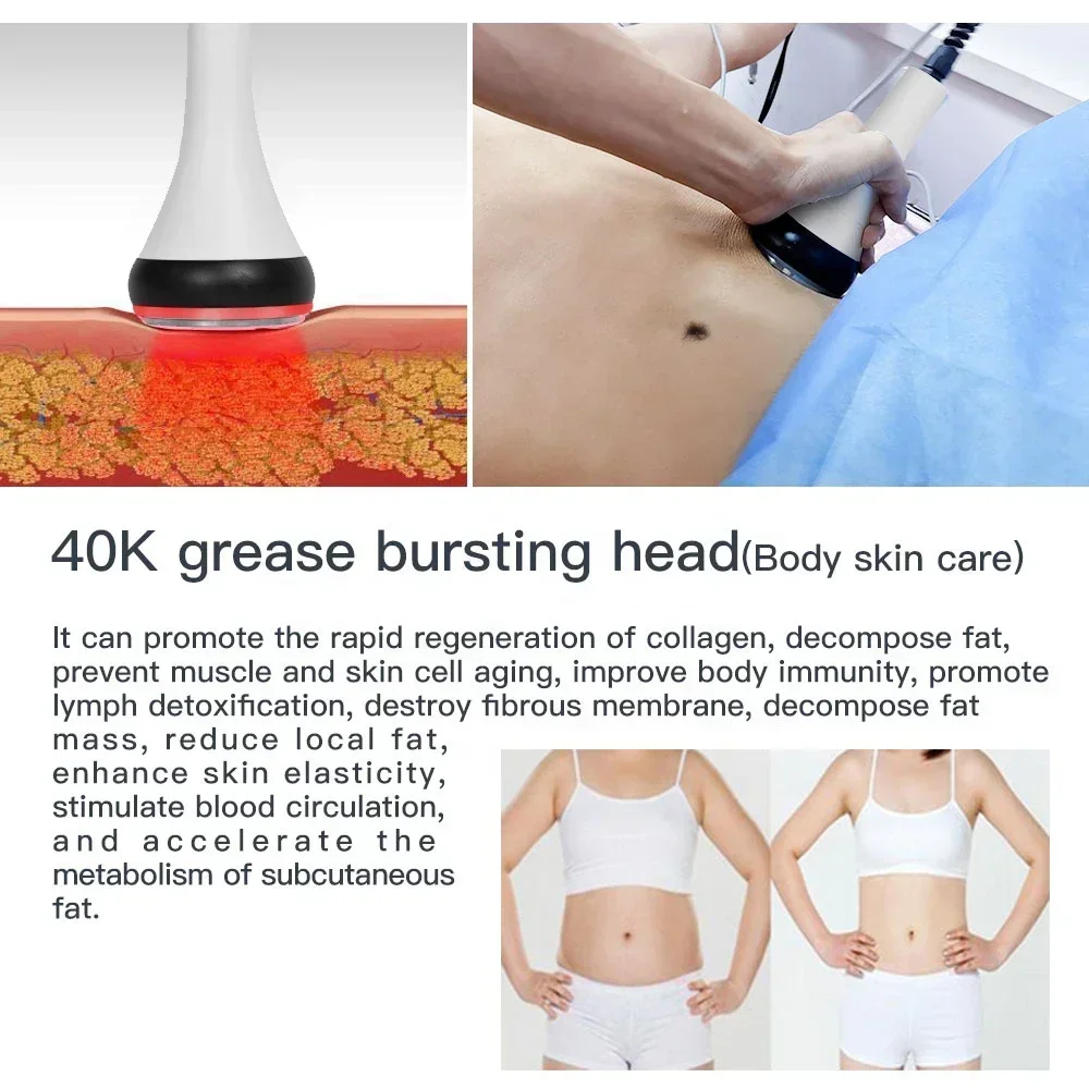 40 18K 超音波キャビテーションマシン無線周波数伍長フェ - Skincare Scora のレビューと価格