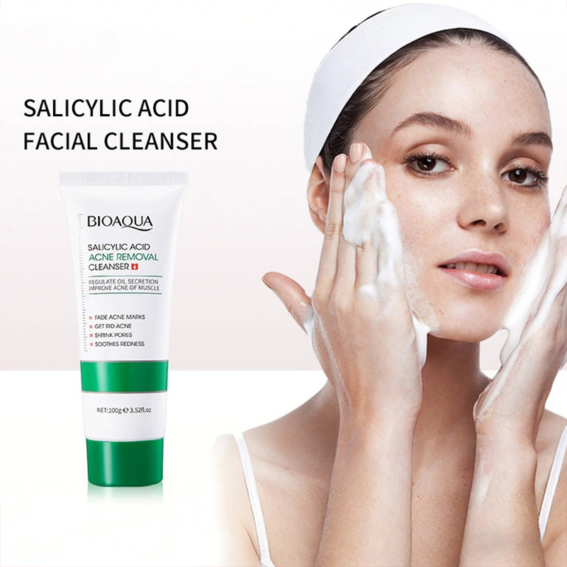 BIOAQUA サリチル酸洗顔料 保湿オイルコントロールスキ - Skincare Bioaqua のレビューと価格