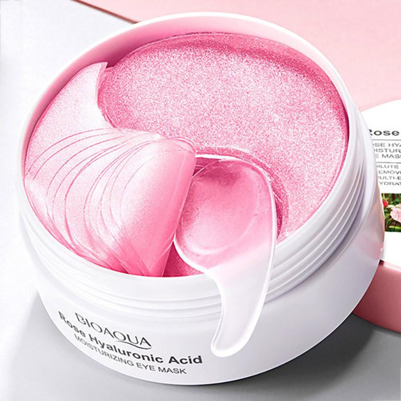 60 個 BIOAQUA ローズヒアルロン酸アイマスク抗くま - Skincare Bioaqua のレビューと価格