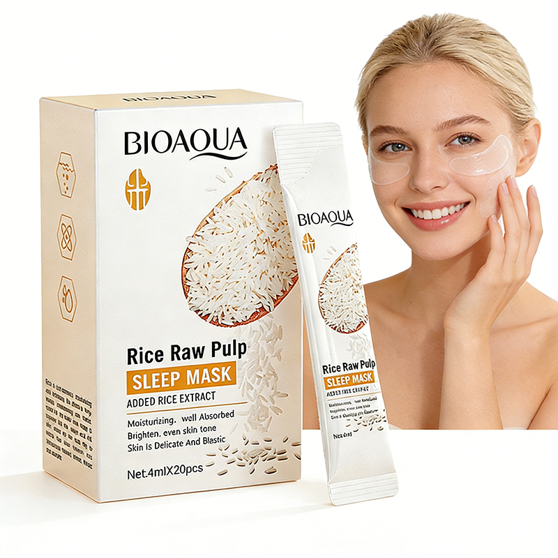 BIOAQUA 白米スリーピングフェイシャルマスク 美白保湿 - Skincare Bioaqua のレビューと価格