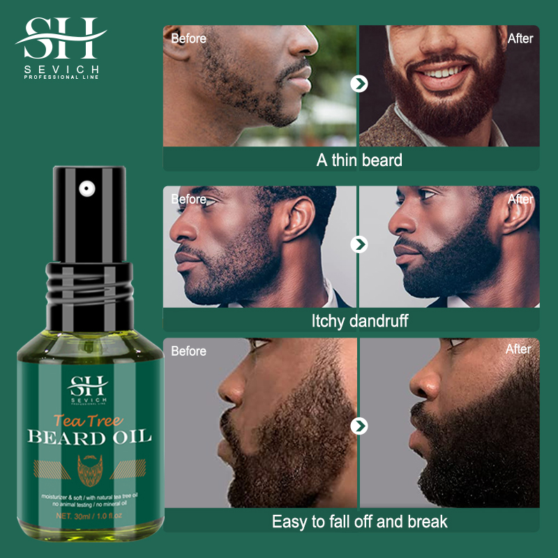 ティーツリーひげオイルセット男性のための天然純粋な植物エキス - Tea Tree Spot Treatment のレビューと価格