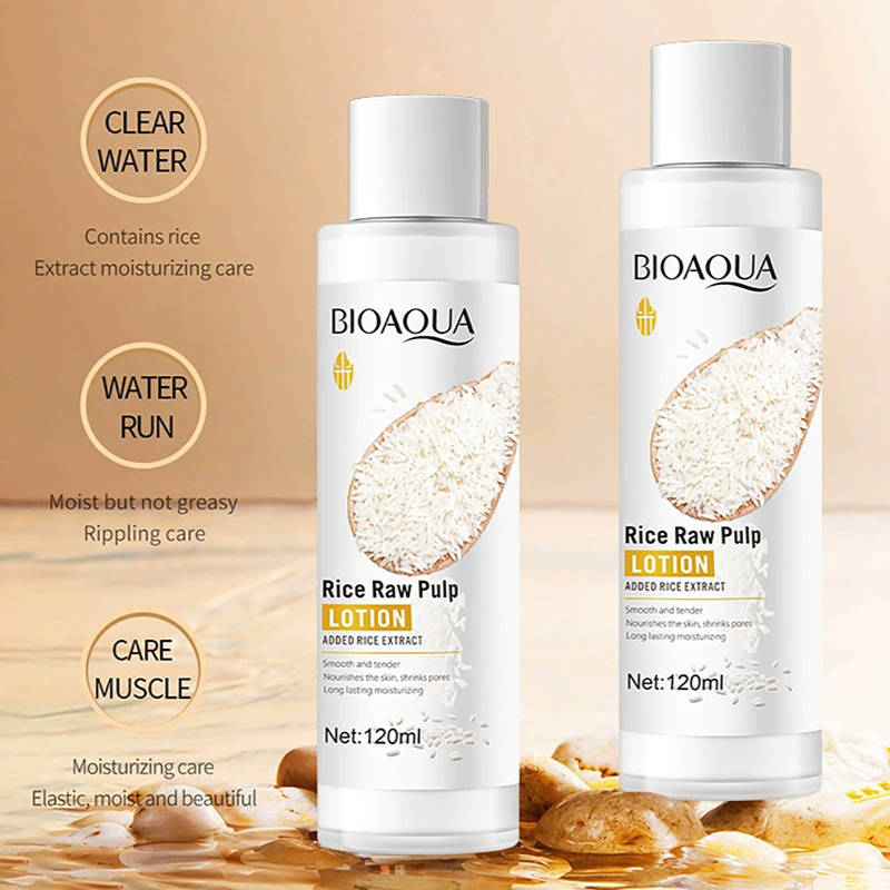 新しいBIOAQUAホワイトライスフェイスローション、美白保 - Skincare Bioaqua のレビューと価格